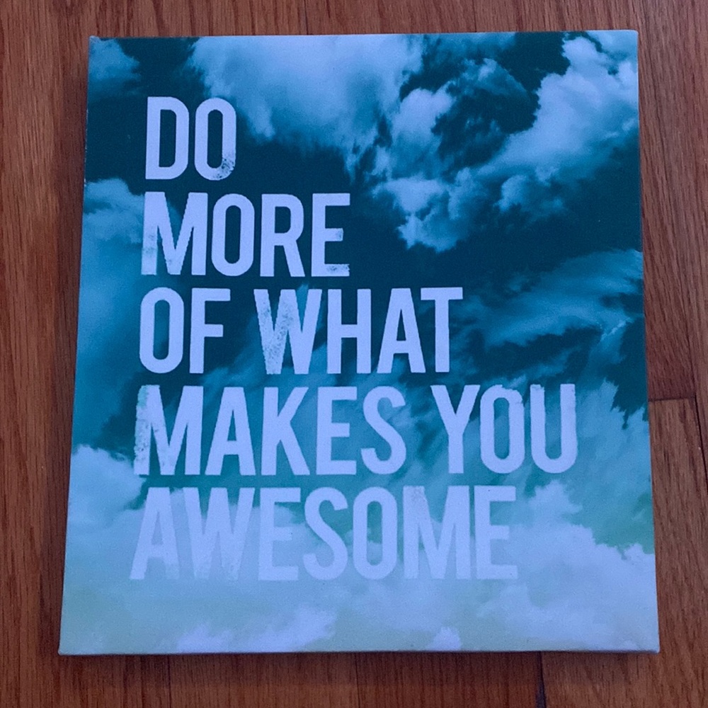 Motivational and Inspiring quote canvas